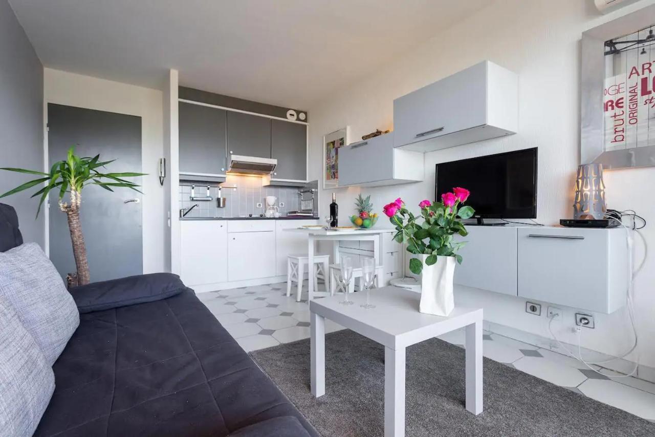 Modern Studio Apt W/Balcony/Port Views/Nr Old Town Антиб Экстерьер фото