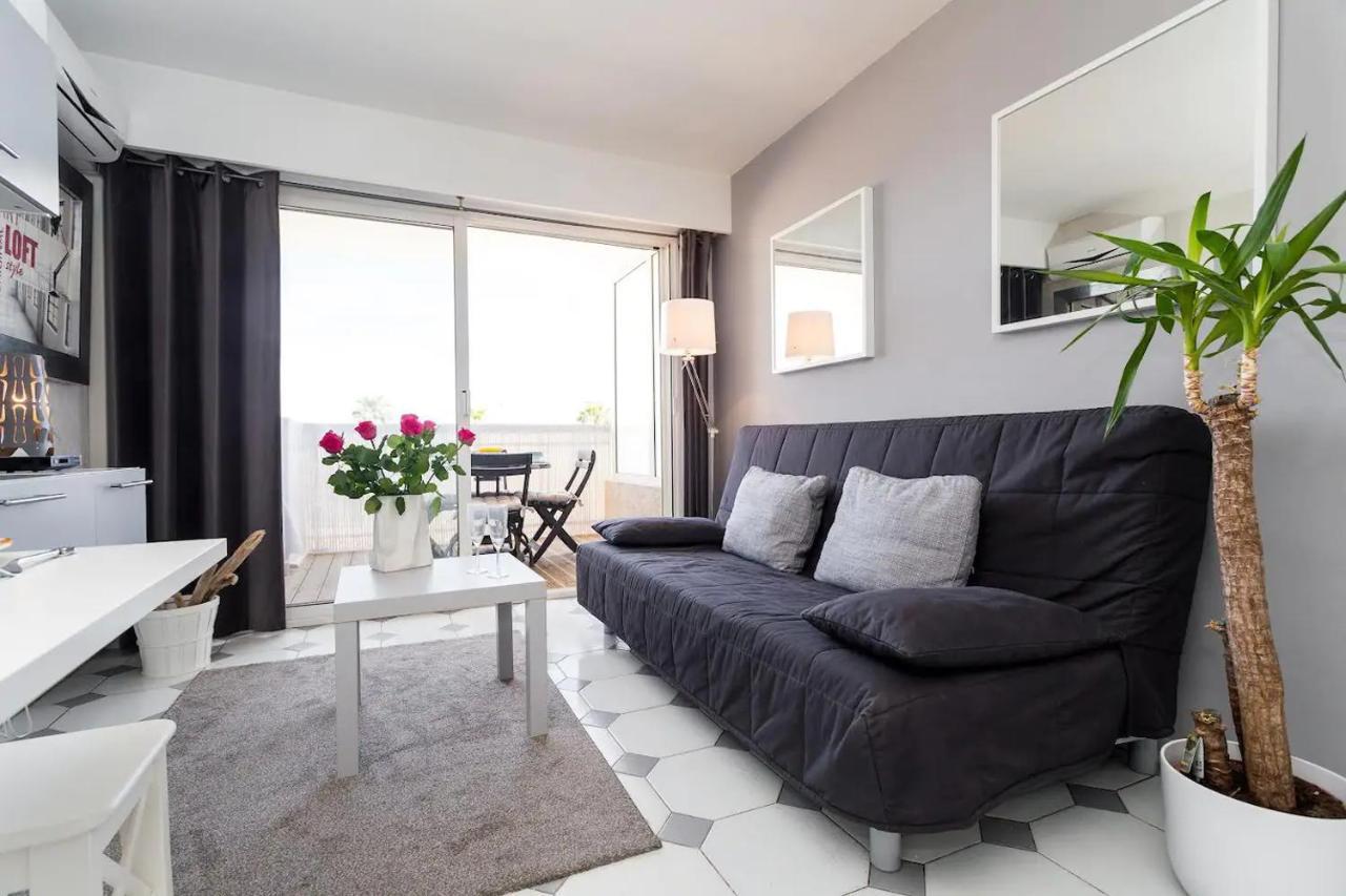 Modern Studio Apt W/Balcony/Port Views/Nr Old Town Антиб Экстерьер фото